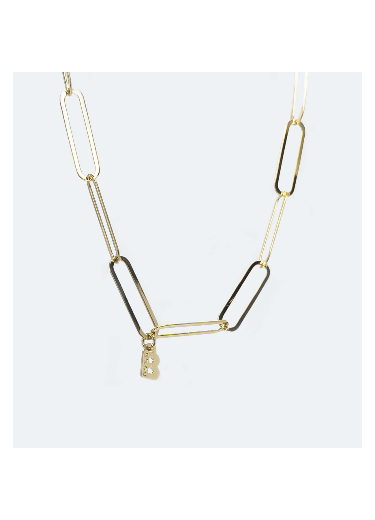 06n -flat link necklace 플랫 링크 네클리스